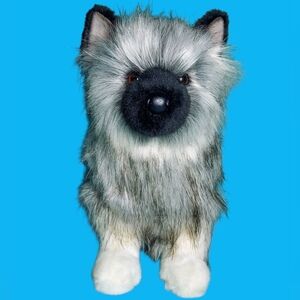 Douglas Umbra Keeshond Dog Plush Stuffed Animal Rare HTF 12"